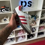 Tênis Adidas Samba OG White Scarlet (PRONTA ENTREGA)