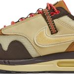 Tênis Nike Travis Scott x Air Max 1 Baroque Brown
