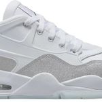 Tênis Air Jordan 4 RM White Silver Glitter