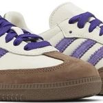 Tênis Adidas Samba OG Off White Purple Green