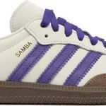 Tênis Adidas Samba OG Off White Purple Green