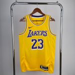 Regata NBA Los Angeles Lakers Gold Association Edition Swingman Jersey 2022/23 LeBron James 23