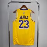 Regata NBA Los Angeles Lakers Gold Association Edition Swingman Jersey 2022/23 LeBron James 23