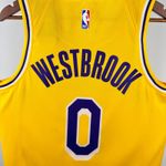 Regata NBA Los Angeles Lakers Gold Association Edition Swingman Jersey 2022/23 Westbrook 0