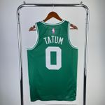 Regata NBA Boston Celtics Nike Icon Edition 24/25 Swingman Jersey Verde Jason Tatum 0