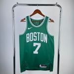 Regata NBA Boston Celtics Nike Icon Edition 24/25 Swingman Jersey Verde Jaylen Brown 7
