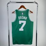 Regata NBA Boston Celtics Nike Icon Edition 24/25 Swingman Jersey Verde Jaylen Brown 7