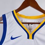 Regata NBA Golden State Warriors Nike Association Edition 24/25 Swingman Jersey Branca Stephen Curry 30