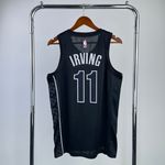 Regata NBA Brooklyn Nets Jordan Statement Edition 22/23 Swingman Jersey Preta Kyrie Irving 11