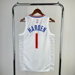 Regata NBA Los Angeles Clippers Nike Association Edition 23/24 Jersey Kawhi Leonard 2y James Harden 1