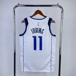 Regata NBA Dallas Mavericks Nike Association Edition 24/25 Swingman Jersey Branca Kyrie Irving 11
