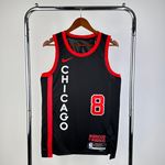 Regata NBA Chicago Bulls Nike City Edition 23/24 Swingman Jersey Zach Lavine 8