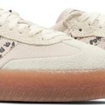 Tênis Adidas Sambae Cream White Leopard