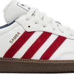 Tênis Adidas Samba OG White Victory Red Indigo