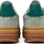 Tênis Adidas Gazelle Bold Silver Green Gum