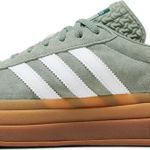 Tênis Adidas Gazelle Bold Silver Green Gum
