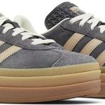 Tênis Adidas Gazelle Bold Grey Magic Beige Gum