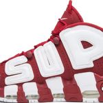 Tênis Nike Supreme x Air More Uptempo Red