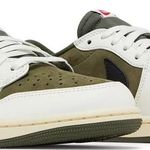 Tênis Travis Scott x Air Jordan 1 Retro Low OG SP Reverse Olive