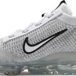 Tênis Nike Air VaporMax 2021 Flyknit White Metallic Silver
