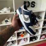 Tênis Nike Dunk Low Midnight Navy Smoke Grey (PRONTA ENTREGA)