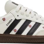 Tênis Adidas Samba OG White Floral Embroidery