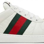 Tênis Gucci Screener Sneaker GG Embossed - White