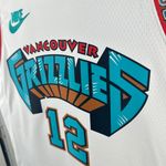 Regata NBA Memphis Grizzlies Swingman Classic Edition 24/25 Branca Ja Morant 12 