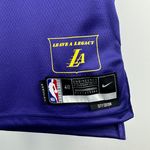 Regata NBA Los Angeles Lakers Swingman City Edition 24/25 Roxa LeBron James 23
