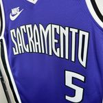 Regata NBA Sacramento Kings Swingman Classic Edition 24/25 Roxa Fox 5