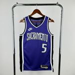 Regata NBA Sacramento Kings Swingman Classic Edition 24/25 Roxa Fox 5