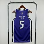 Regata NBA Sacramento Kings Swingman Classic Edition 24/25 Roxa Fox 5