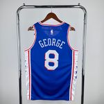 Regata NBA Philadelphia 76ers Association Edition 24/25 Azul Paul George 8