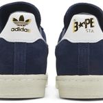 Tênis Adidas BAPE x Campus 80s 30th Anniversary - Navy