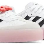 Tênis Adidas Hello Kitty x  Sambae White Black Clear Pink