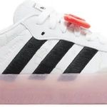 Tênis Adidas Hello Kitty x  Sambae White Black Clear Pink