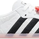 Tênis Adidas Hello Kitty x  Sambae White Black Clear Pink