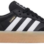 Tênis Adidas Sambae Black White Gum