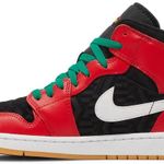 Tênis  Air Jordan 1 Mid SE Christmas