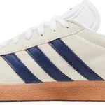 Tênis Adidas Gazelle Indoor Off White Dark Blue Gum