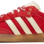 Tênis Adidas Wales Bonner x Samba Scarlet