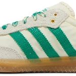 Tênis Adidas Wales Bonner x Samba Cream White Bold Green