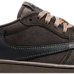 Tênis Travis Scott x Air Jordan 1 Retro Low OG SP Velvet Brown