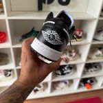 Tênis Air Jordan 1 Low Black Cement (PRONTA ENTREGA)