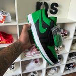Tênis Air Jordan 1 Low Black Lucky Green (PRONTA ENTREGA)