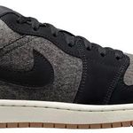 Tênis Air Jordan 1 Low Black Denim