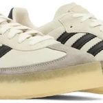 Tênis Adidas Ronnie Fieg x Clarks x 8th Street Samba Kithmas Collection - White Black
