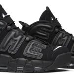 Tênis Nike Supreme x Air More Uptempo Black