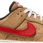 Tênis Nike CLOT x Dunk Low SP Cork