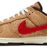 Tênis Nike CLOT x Dunk Low SP Cork